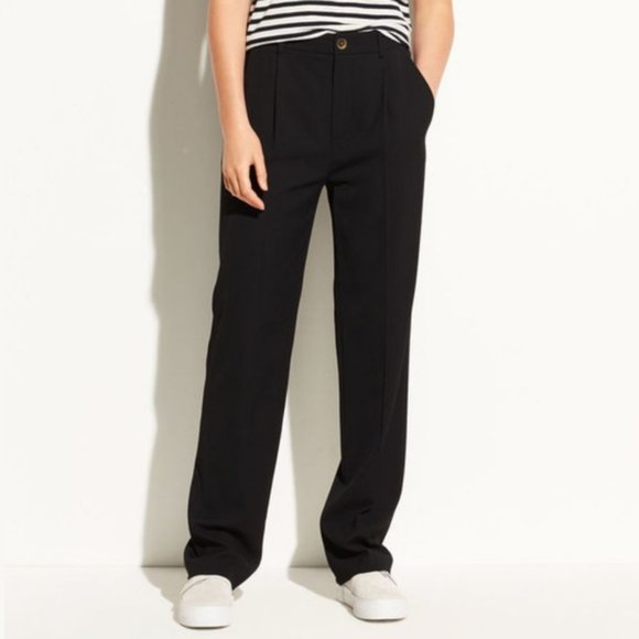 VINCE Black Relaxed Trousers